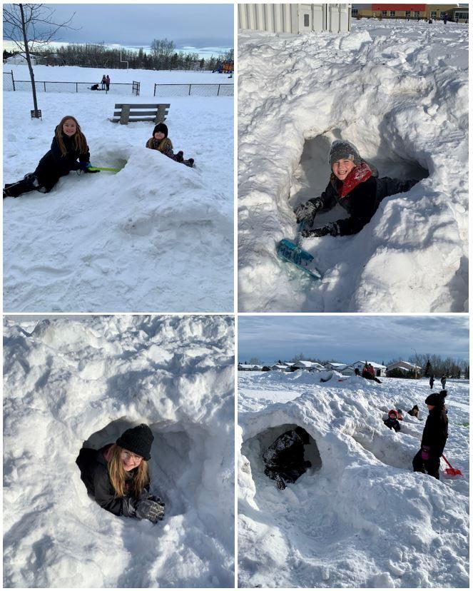 Snow forts